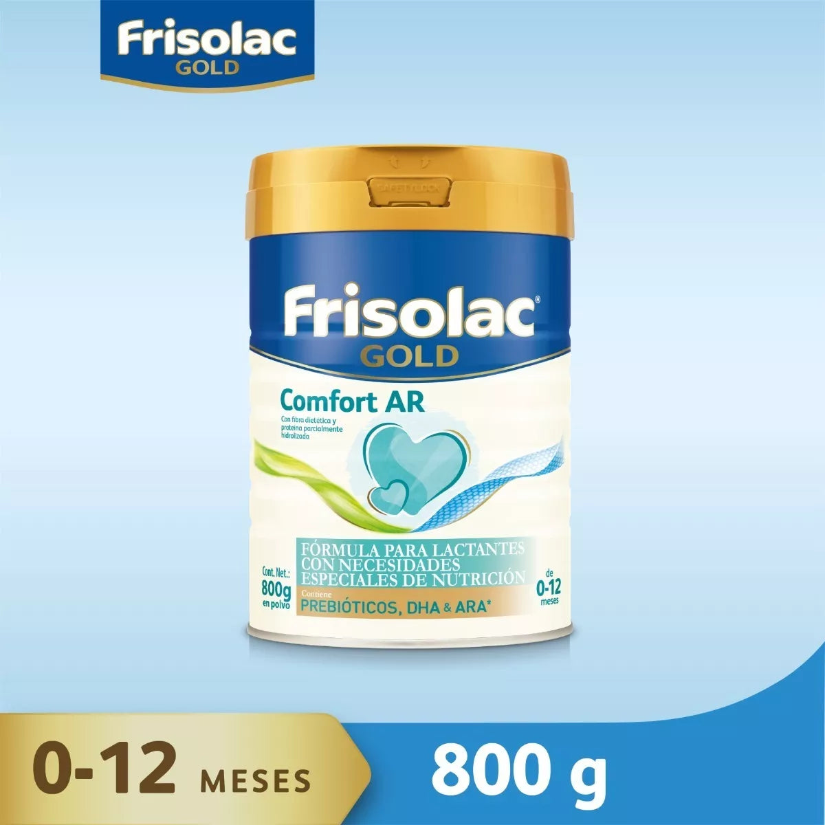 Frisolac Gold Comfort A R (0-12 Meses) Lata C/ 800 Gr