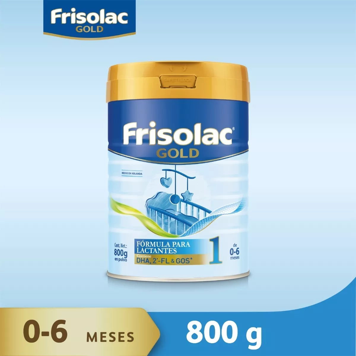 Frisolac Gold 1 (0-6 Meses) Lata C/ 800 Gr